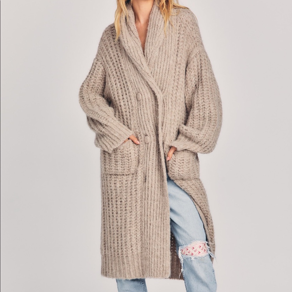NWT LoveShackFancy Gilles Wool Duster